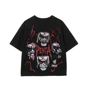 Penta El Zero Miedo "Cero Miedo" Premium Wrestling Cotton T-Shirt, Fashion Cotton, Full Colors, Full Sizes, For Men, For Women