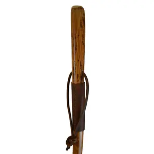 Leather Handled Walking Stick made in the USA