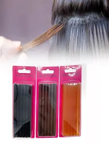 12pcs/lot 7.8*100mm Hair Extension Hot Melt Glue Sticks For Hot Melt Gun General Purpose Keratin Glue Sticks Extension Tools