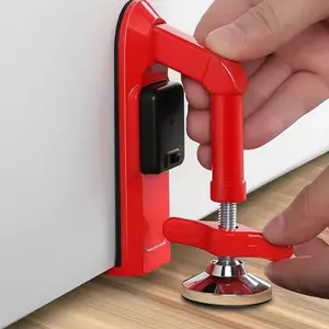 Portable Alarm Door Stopper with Loud 80dB Siren – Easy to Apply Personal Protection Women and Family Anti Theft Adjustable Safety Security Jammer for Travel, Home, Dorm & Apartment，mother'sdaygift，Summervibes