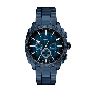 Fossil Men's Machine Chronograph Navy Stainless Steel Watch