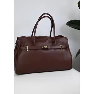 Elegant Italian Leather Tote Bag