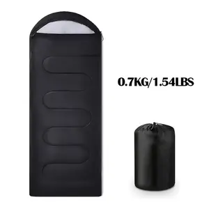 Outdoor Portable Sleeping Bag, Backpack Lightweight Waterproof Zipper Closed, Cold/Warm Weather Sleeping Bag Men Women Camping Essentials Hiking Outdoor Travel Hunting with Compression Bag, with Storage Bag