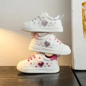 Breathable and Comfortable Soft-soled Toddler Shoes, Suitable Boys and Girls as First Walker Shoes, Anti-kick Toddler Shoes with Hook-and-loop Fasteners, Children Aged 1-3. -soled Baby Shoes, Toddler Girls' Shoes, Boys' Shoes