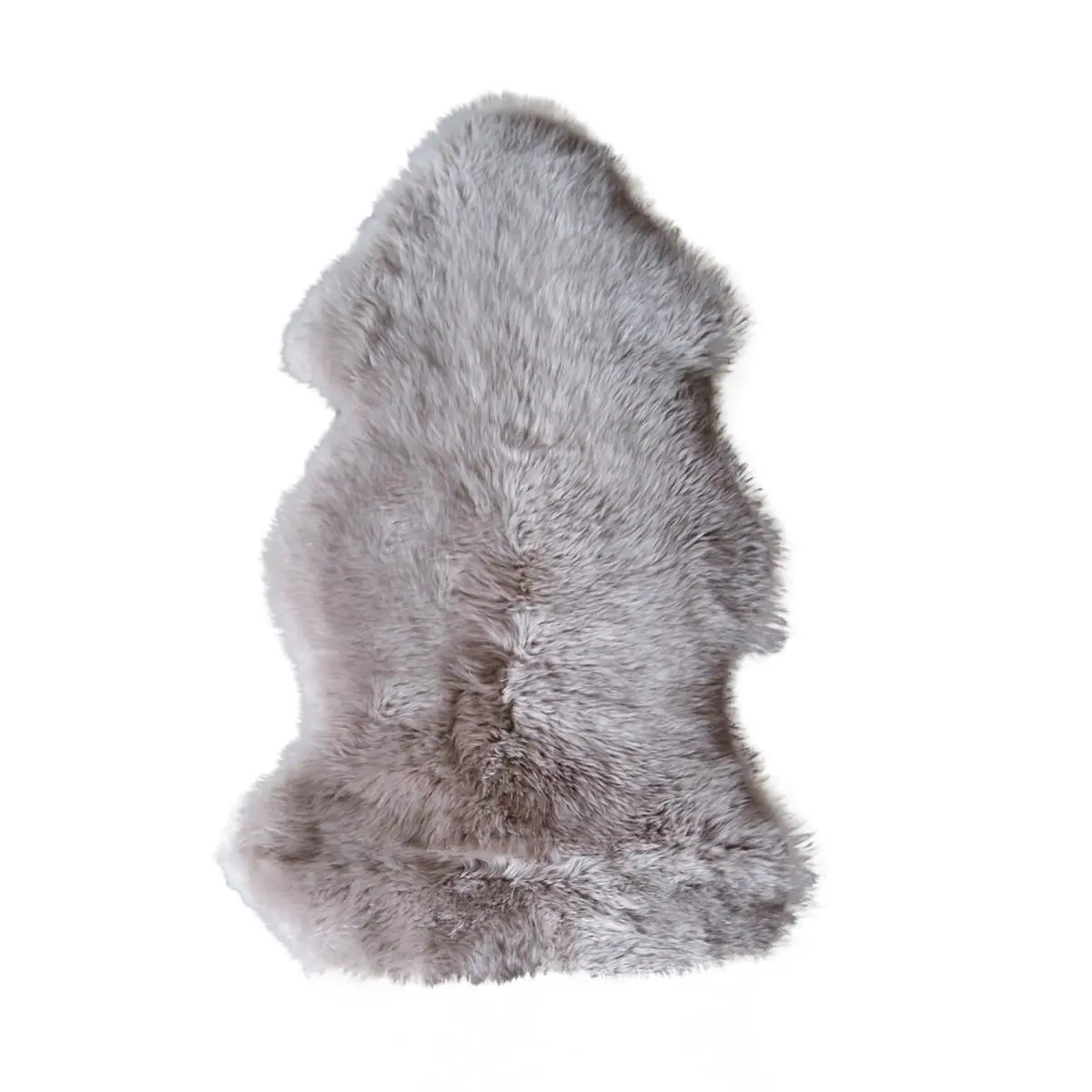 HomeRoots 293183 2 x 3 ft. New Zealand Single Sheepskin Taupe