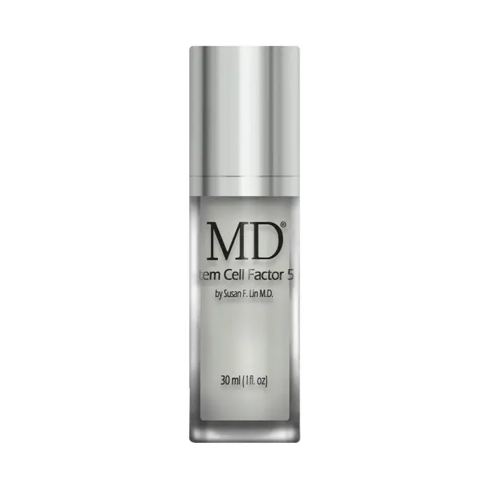 MD Stem Cell Factor 55 Growth Factor Serum - Advanced Daily Anti-Aging Formula, Lightweight Renewal Serum for Radiant, Healthy-Looking Skin, 30ml 60-Day Supply Radiance