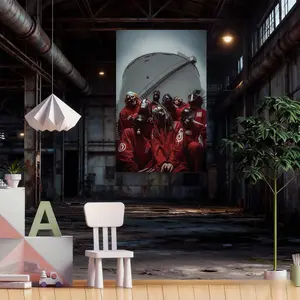 Slipknot Wall Art Poster Creates a Calming Atmosphere in Any Room of Your Home Fresh Decor for Living Room Bathroom or Office Photo Hanging