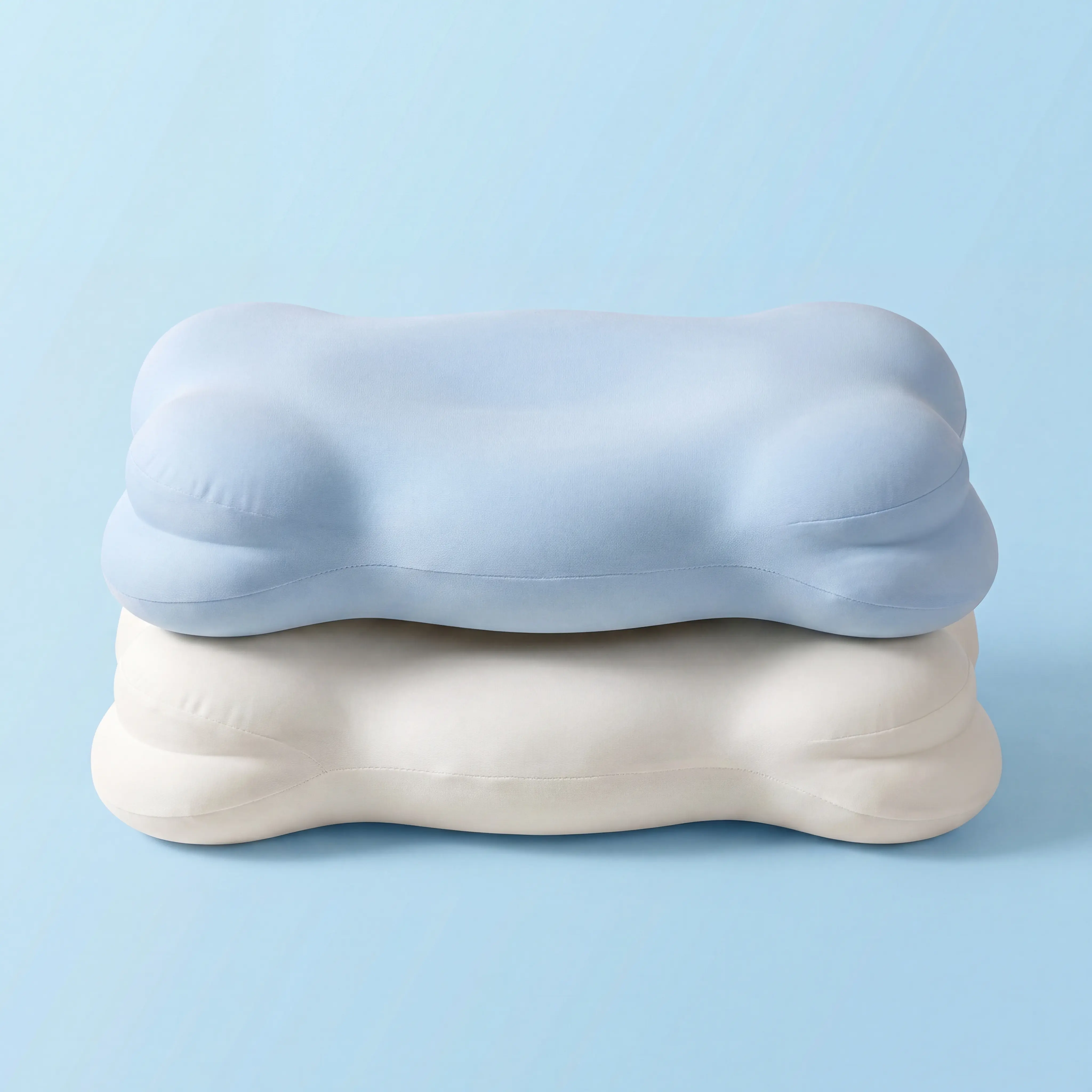 Upgraded Oversized Cooling Cloud Neck , Luxury Hotel Grade, Breathable Removable  Cover, Odor-Free Neck Support, Top Travel Bed Accessory,  soft recovery  medium feel pillow