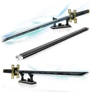 Swords Compatible with Lego, Tokitou Muichirou Sword with Scabbard and Stand, Katana Building Set, Gift for Anime Fans (771 Pcs)