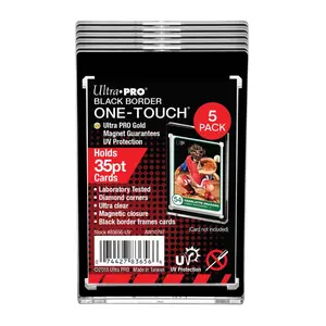 35PT Black Border UV ONE-TOUCH® Magnetic Holder (5ct)