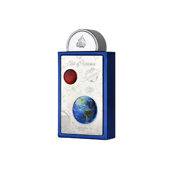 Lattafa Art of Universe U Unisex EDP - 3.4 oz Paraben-Free Unisex Wear Fragrance with Refreshing Citral, Floral, Amber Scent, and Powdery Musk Notes, Captivating Fragrance, Floral Scent Fragrance