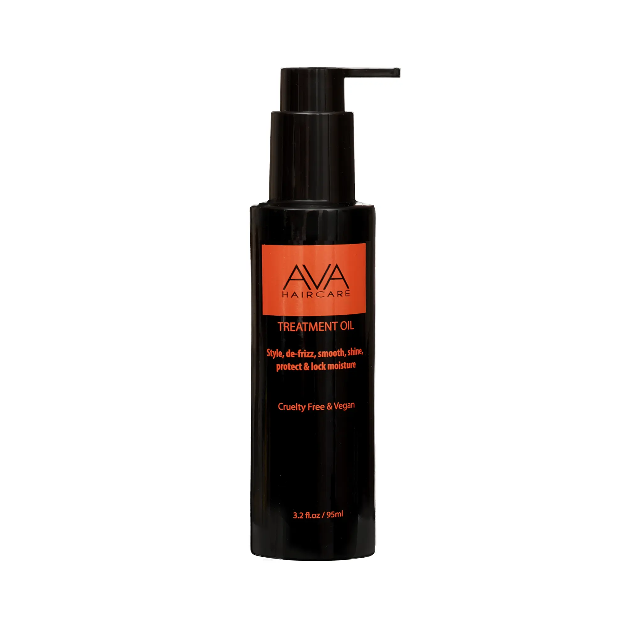 AVA Haircare Argan Treatment Oil 3.2oz - Frizz Control Moisturizer for Dry Damaged Hair with Grape Seed Oil for Healthy Smooth Hair - Cruelty Free Vegan Formula