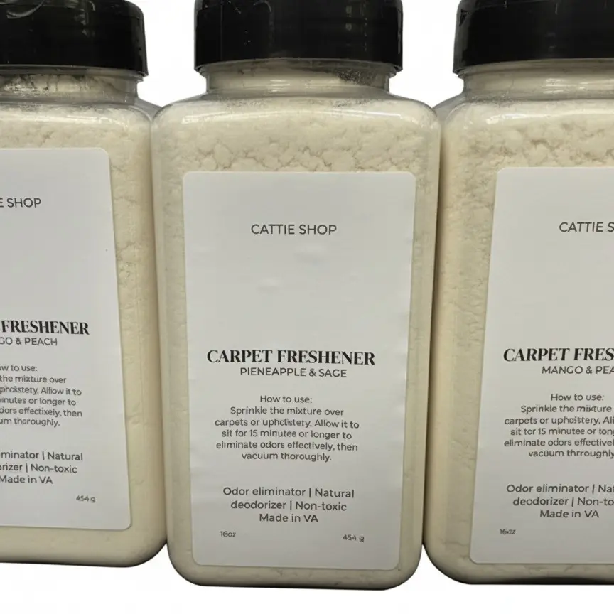 Cattie Shop Carpet Freshener powder-pineapple&sage-16ozKeep