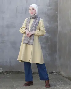 Fall Tunic - Neutral Color Classic Tunic Design for Casual Wear & Layering Options Comfortable Fit Perfect for Fall Outings