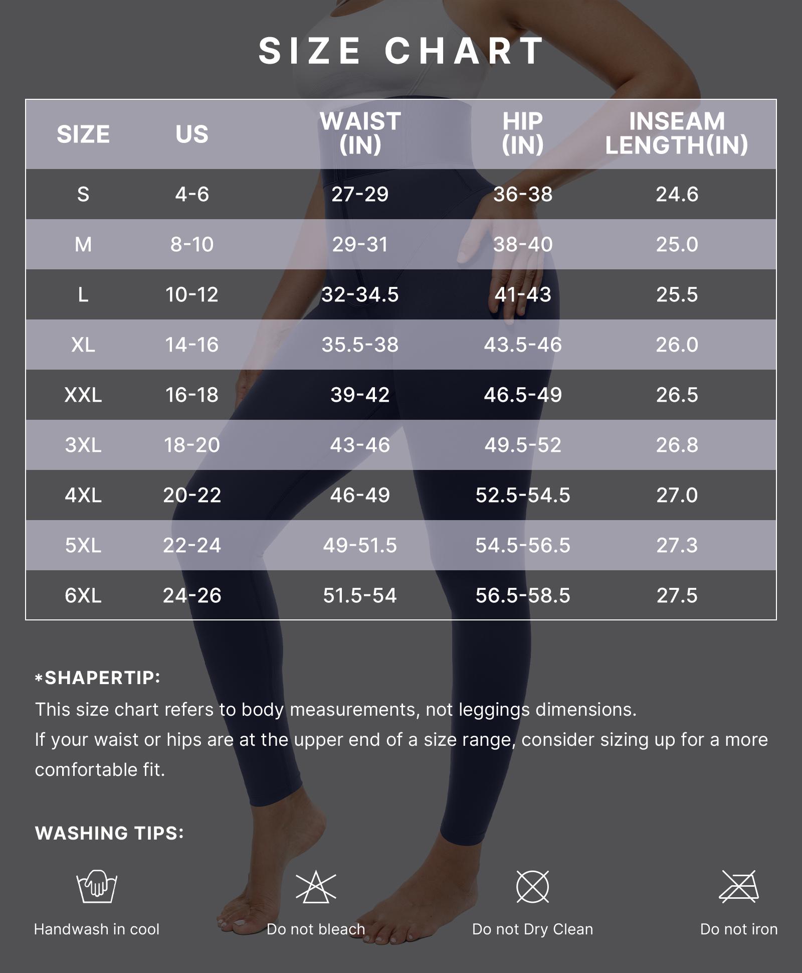 Shapellx AirSlim ElasticFuse Waistband Shaping Leggings High Waisted SoCinched Bottom Comfort Shaping Training UltraSculpt Pants