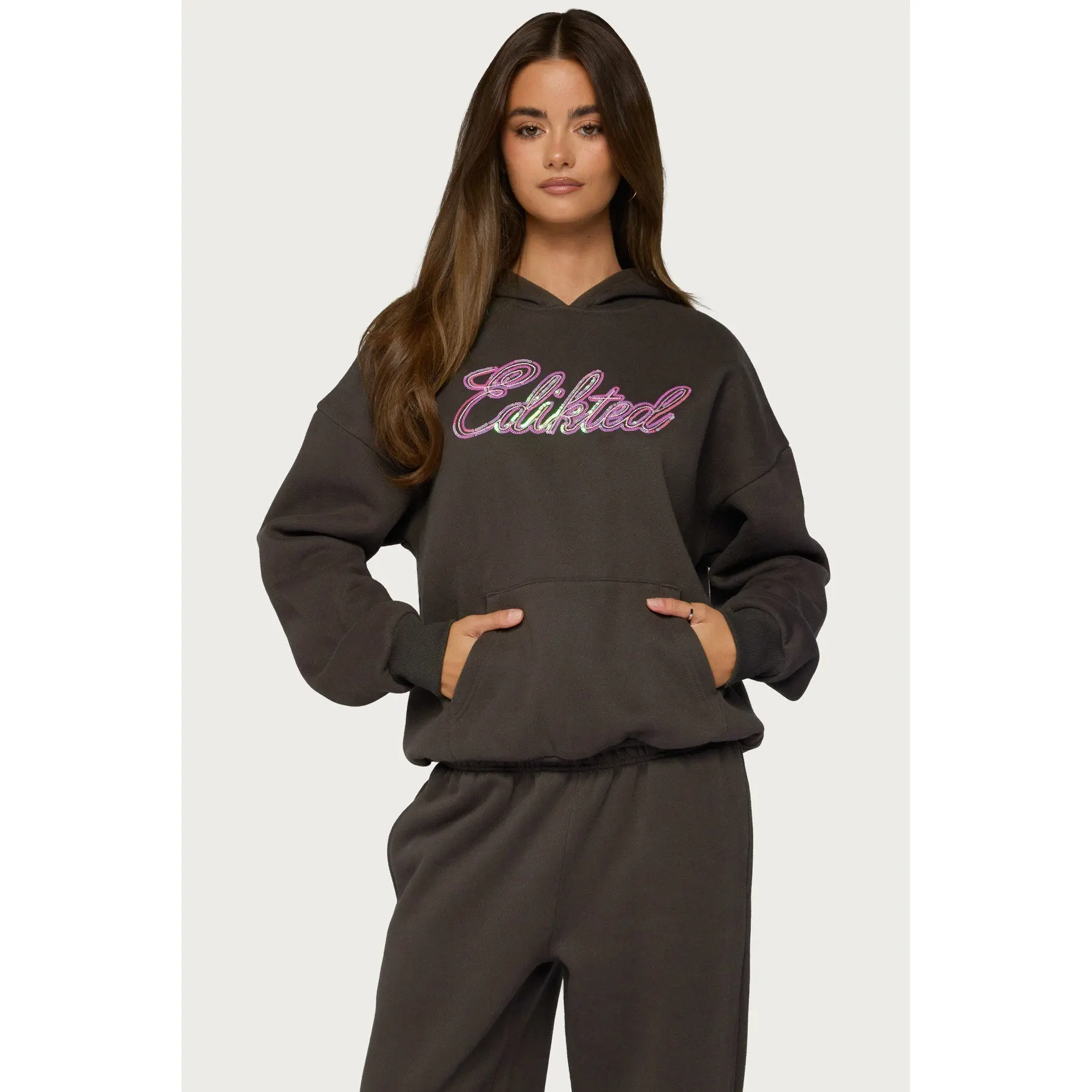 Always Edikted Sequin Hoodie