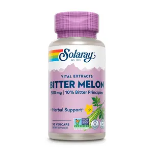 Bitter Melon Fruit Extract 10%, 500mg