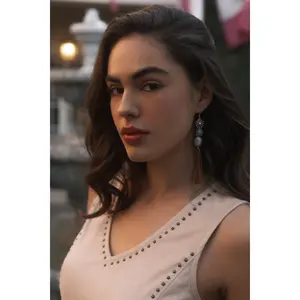 Arlington Multi-Stone Fringe Earrings