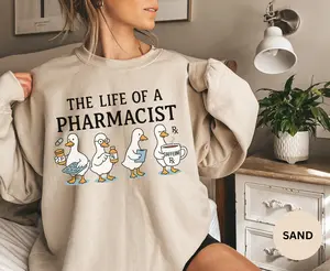 Pharmacy Technician Sweatshirt, Pharmacy Gift Tshirt, Graduation Birthday Pharmacy Week Gift For Pharmacy Tech Pharmacist Colleague Coworker