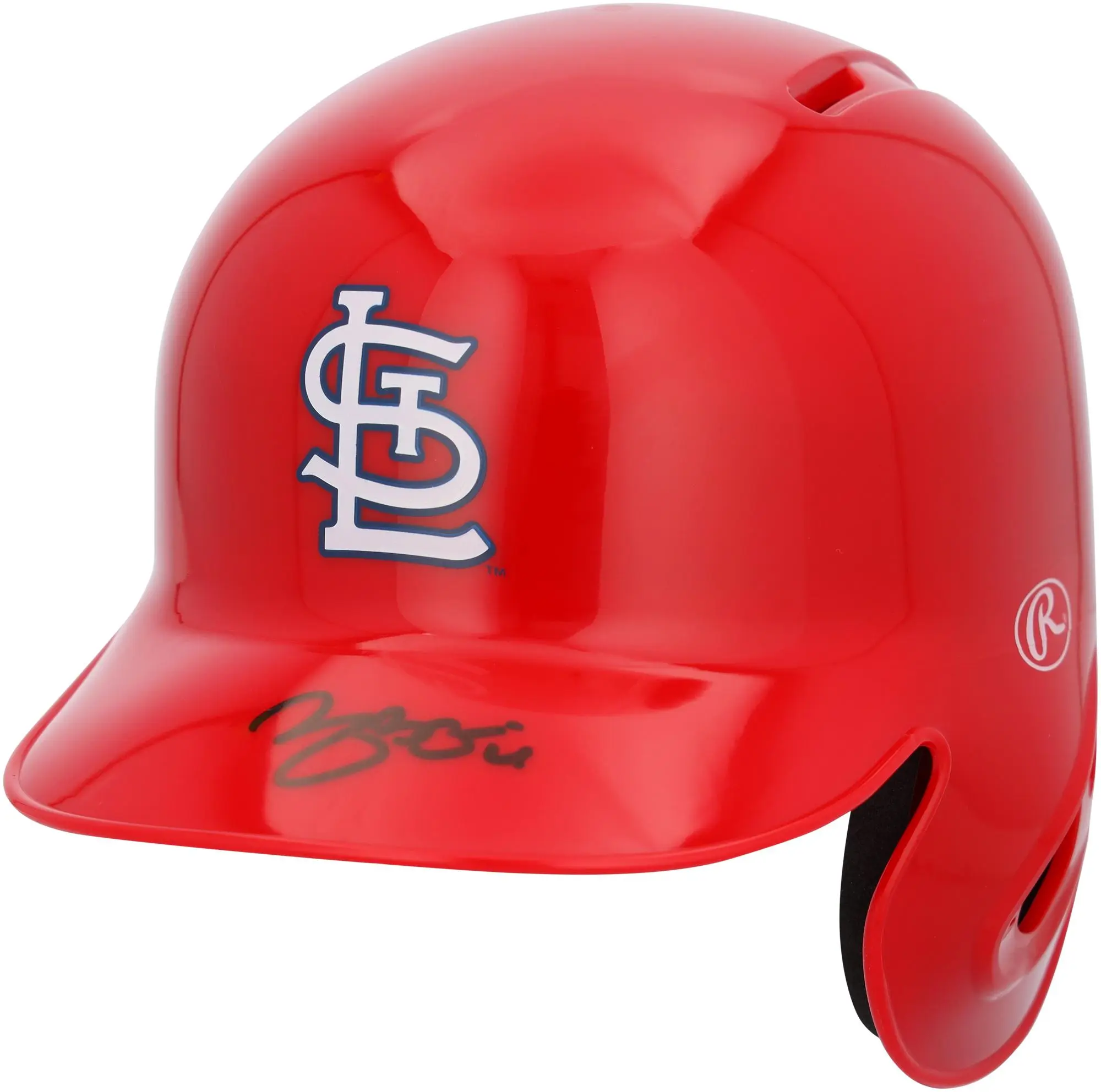 Yadier Molina St. Louis Cardinals Autographed Mini Batting Helmet - Fanatics Authentic Certified