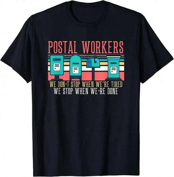 Postal Service Design For A Mailman Funny Postman T-Shirt