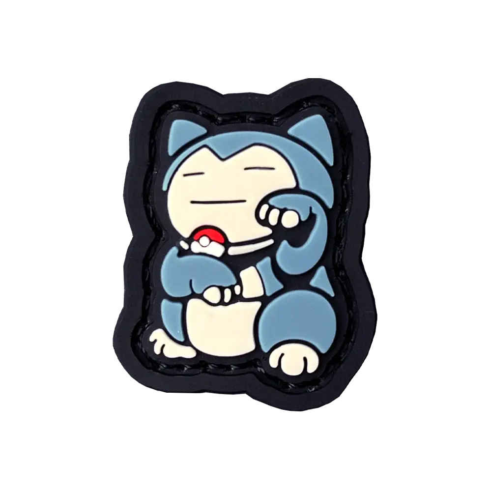 Snorlax Neko RE pvc patch Snorlax Neko RE pvc patch