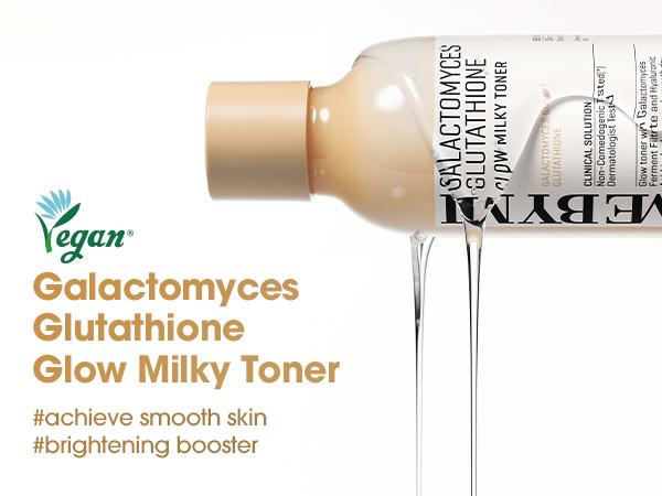 [SOME BY MI] Galactomyces Glutathione Glow Milky Toner 6.76oz, 200ml - Hydrating Korean Milky and Rice Toner with Glutathione  - Korean Skin Care