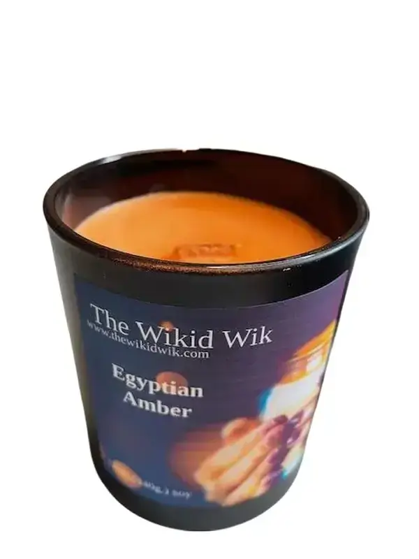 Egyptian Amber - Scented Soy Candle (NEW)...Warm, sensual, and timeless — like a softly lit space filled with golden warmth.