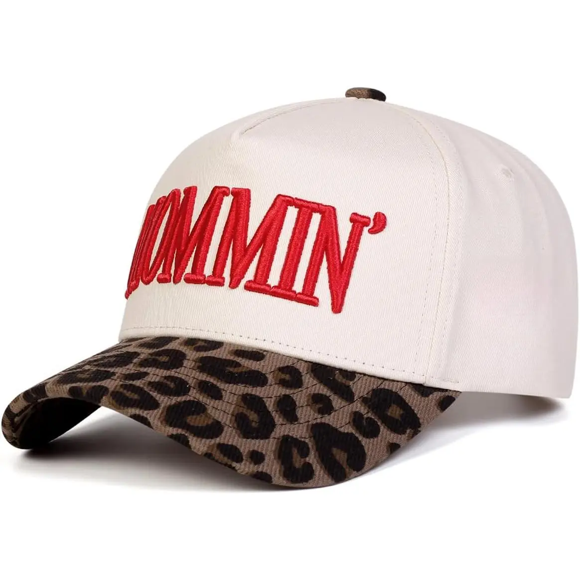 Mommin Hat Vintage Two-Tone Baseball Cap for Women Men