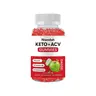 Niwedah Edible Chewable ACV Probiotic Gummies with Vitamin B12-D3 - 3-in-1 Daily Nutritional Dietary Supplement, Clean Ingredients, Health Support for Fitness Lifestyles, Bathroom-Compatible