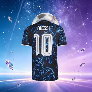 2026 Away 10# Messi Argentina Short and Long Sleeve Soccer Jersey