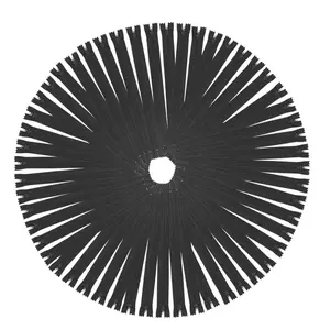 Black Invisible Zipper for Sewing, Bulk Hidden Zipper Supplies; by Mandala Crafts