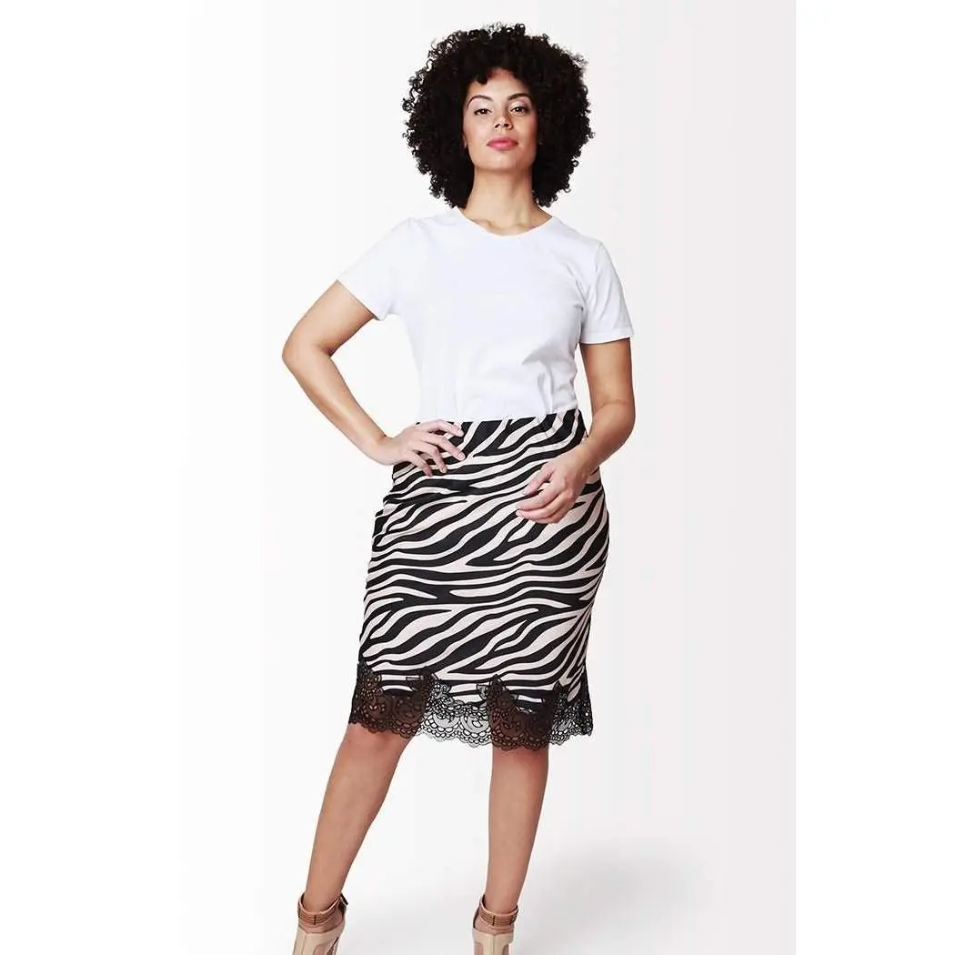 Zeon Skirt // Zebra Zeon Skirt // Zebra