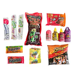 Chamoy Pickle with Hot Cheetos Kit - Spicy Snack- Sweet & Sour Candy Tangy Gift