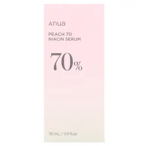 Anua Peach 70 Niacin Serum, 1.01 fl oz (30 ml) Anua Peach 70 Niacin Serum, 1.01 fl oz (30 ml)