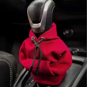 Car Fashion Hoodie for Manual Gear Shift Knob and Handle Decoration - Auto Interior Accessories Shift Hoodie