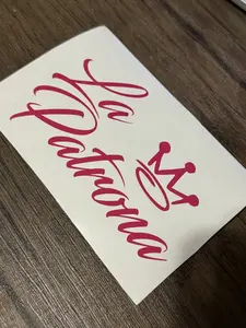 La Patrona Car Decal - St Iker Car Decal Weatherproof and Durable, car and truck decoration sticker, perfect gift