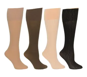 Envy Legwear Ladies 4 Pair Pack Trouser Socks Envy Legwear Ladies 4 Pair Pack Trouser Socks