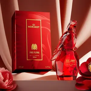 100ML Free Flight Perfume, Rose Scented Women's Fragrance, Ideal for Daily Use, Travel & Gifts, Contains Alcohol, Single Pack