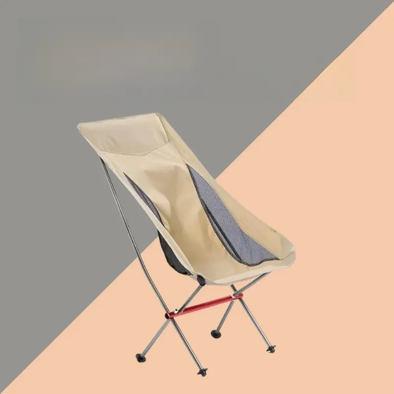 Outdoor armchair portable camping folding chair fishing chair lightweight travel beach lounge chair, folding travel chair