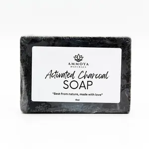 Charcoal Goat Milk Soap for Face and Body Soothing Moisture Gentle Sensitive Comfort Hydrating