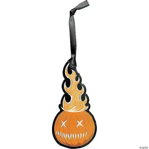 Sam O' Lantern Pumpkin Metal Ornament