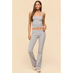 Ivanne Foldover Flared Pants