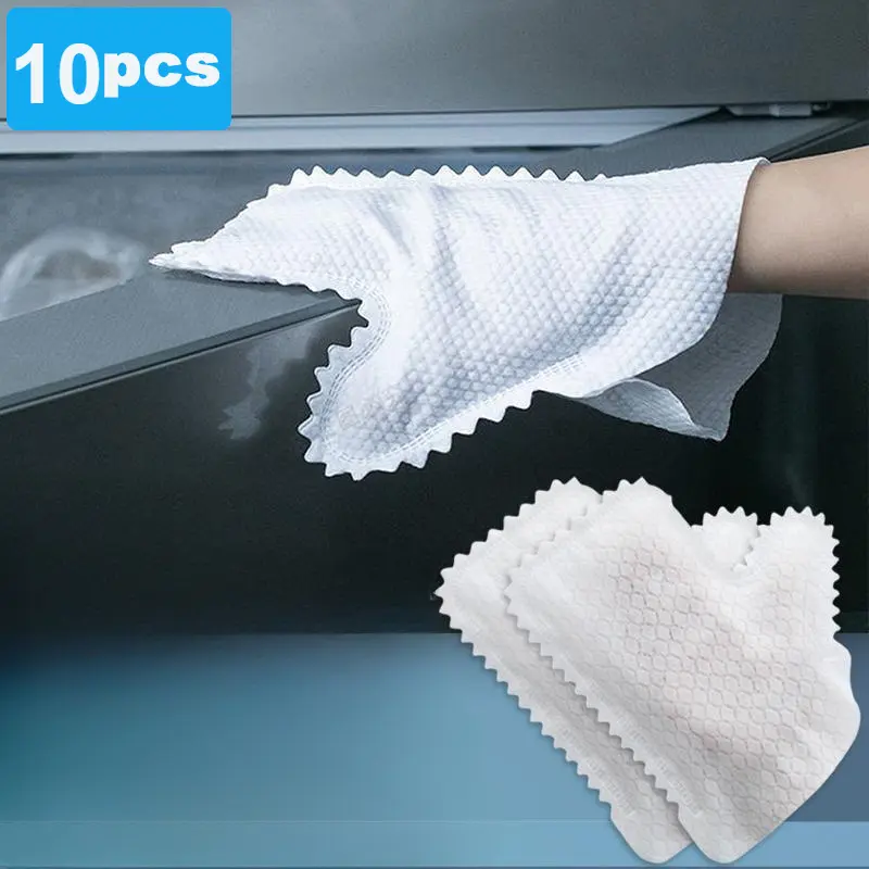 Microfiber Dusting Gloves - Versatile for Both Wet And Dry Use, Easy to Use As a Cloth Glove, Convenient for Dusting, Suitable for Cleaning Kitchens, Living Rooms, Bedrooms, Cars, Furniture, And Windows.