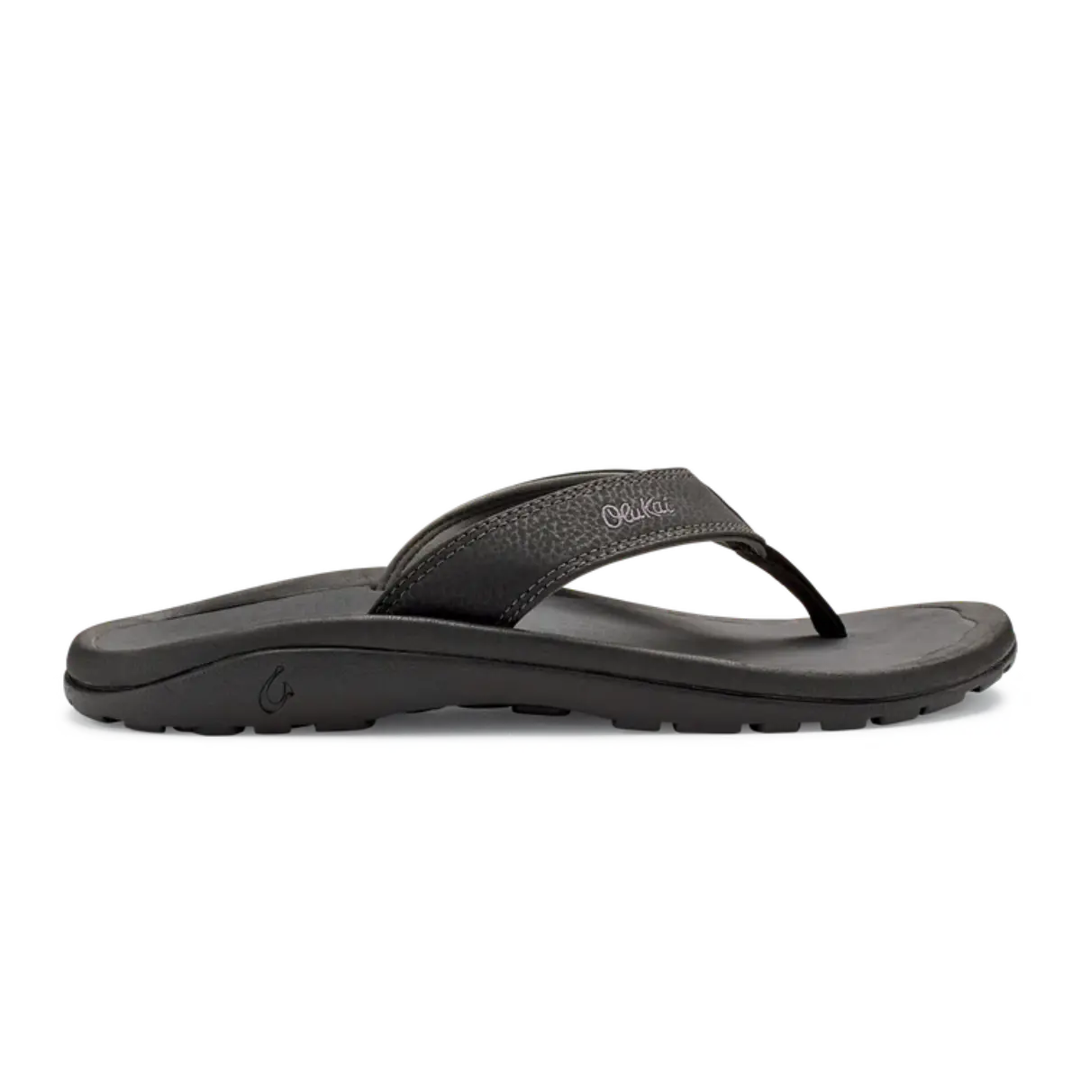 OluKai Men's Ohana Sandals in Black