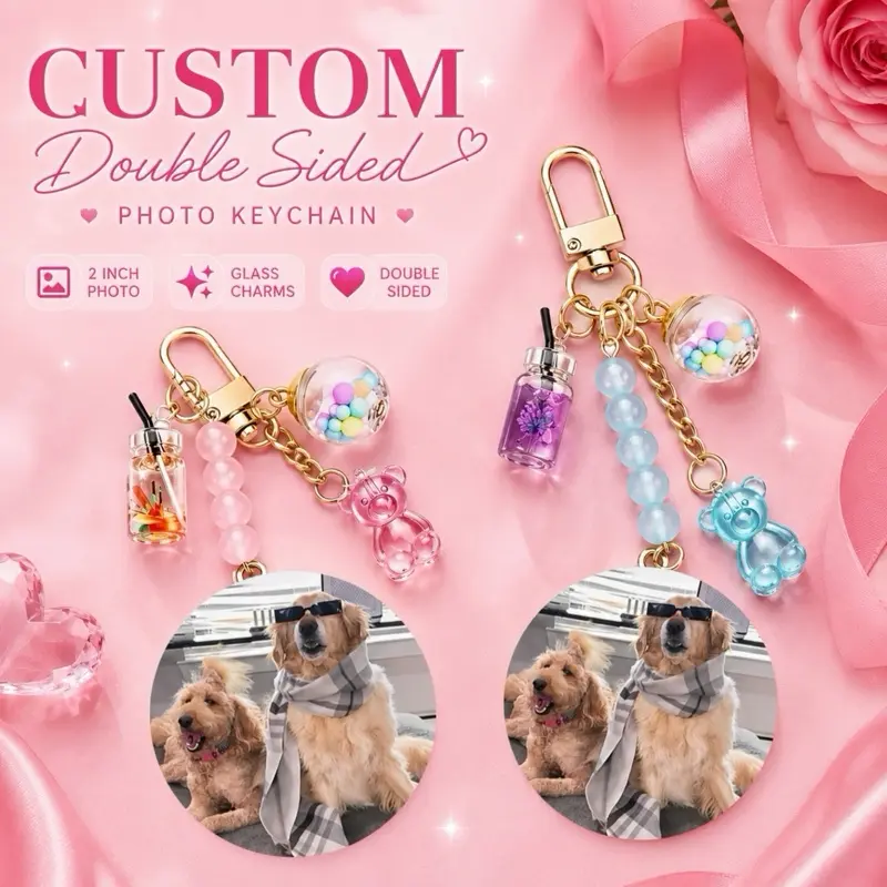 Custom cute charm keychain Custom cute charm keychain