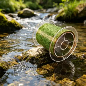 Camouflage Invisible Nylon Fishing Line, 500m Submersible, 0.205-0.325mm Diameter, 13-23lb Strength, Saltwater & Freshwater Fishing Gear