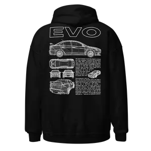 DRYVN Lancer Evolution X Hoodie (Legacy)