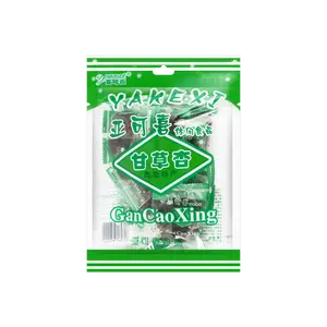 Yakexi Licorice Apricot Dried Fruit Snack - Sweet & Savory Chinese Traditional Confectionery, 160g