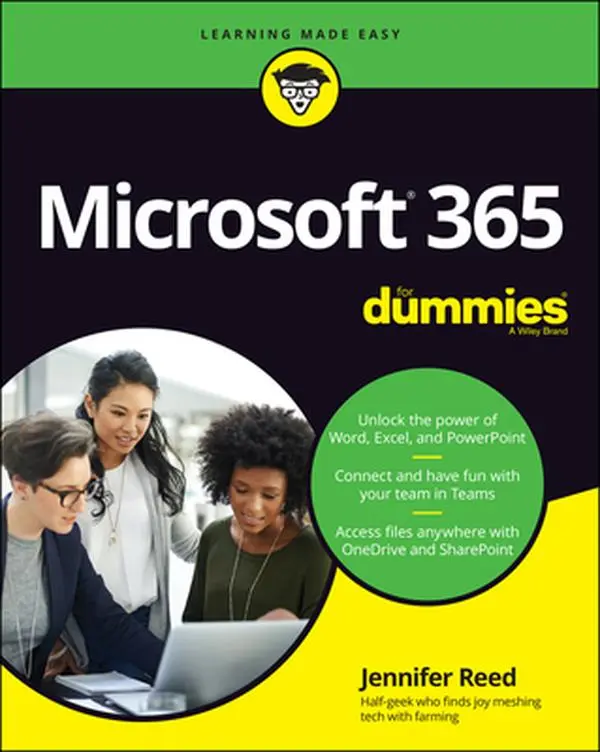 Used Microsoft 365 for Dummies Paperback Book - By Jennifer Reed, English, 352pp